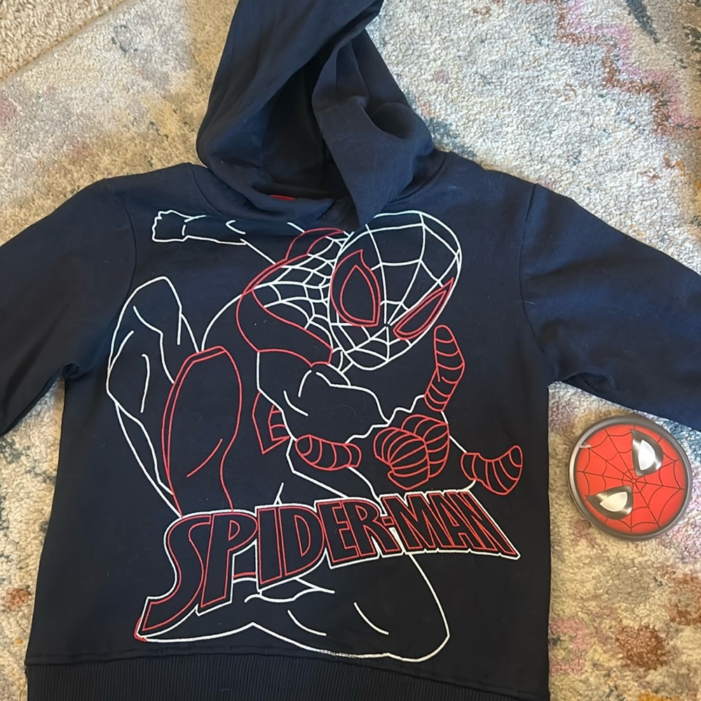Spiderman hooded sweatshirt